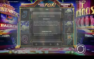 What the Fox Megaways – Game rules
