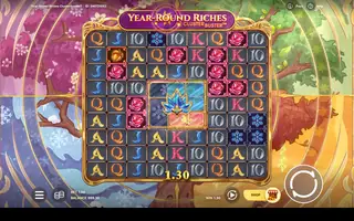 Year-Round Riches Clusterbuster – Winning spin