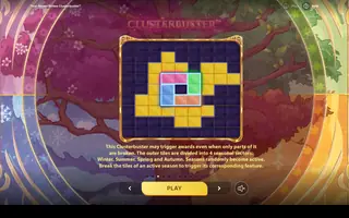 Year-Round Riches Clusterbuster – Game rules