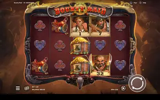 Bounty Raid – Feature in play