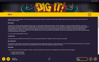 Dig It! – Game rules