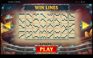 Treasure Mine – Paytable