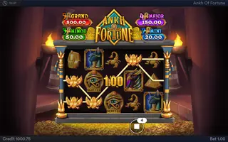 Ankh of Fortune Hold+Win – Winning spin