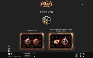 Big Bucks Saloon – Game rules