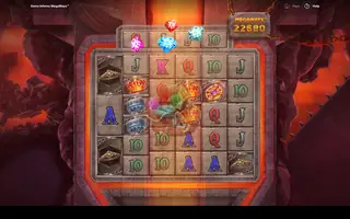 Gems Inferno Megaways – Base game