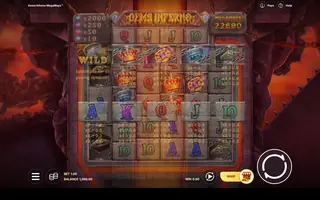 Gems Inferno Megaways – Paytable
