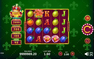 Royal Crown 777 – Winning spin