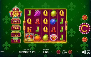 Royal Crown 777 – Winning spin