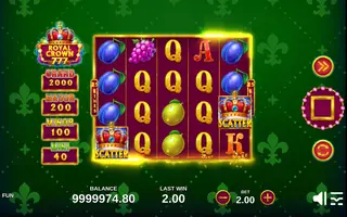 Royal Crown 777 – Winning spin