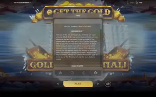 Get the Gold Infinireels – Game rules
