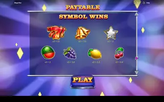 Mega Rise – Paytable