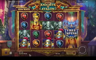 Knights of Avalon – Feature in play