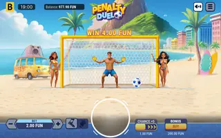 Penalty Duel – Winning spin