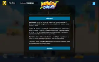 Penalty Duel – Game rules