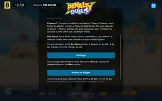 Penalty Duel – Game rules