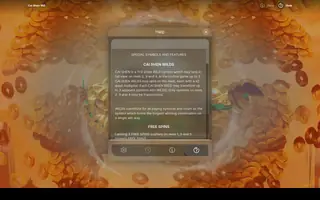 Cai Shen 168 – Game rules