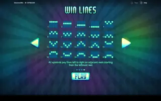Diamond Blitz – Paytable