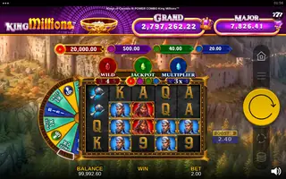 Kings of Crystals III POWER COMBO: King Millions – Base game
