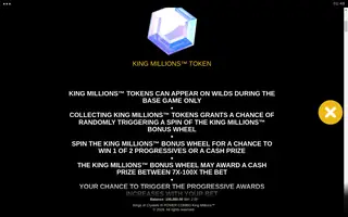 Kings of Crystals III POWER COMBO: King Millions – Game rules