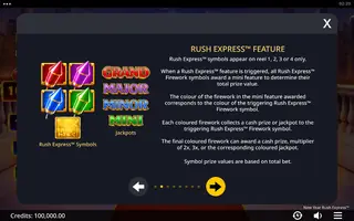 New Year Rush Express – Game rules