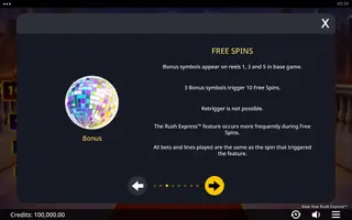 New Year Rush Express – Game rules
