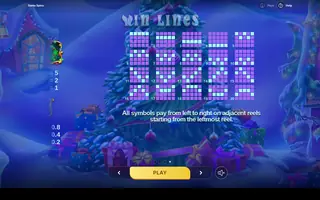Santa Spins – Paytable