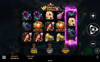 3 Wonders Witches Wild Fortune – Feature in play