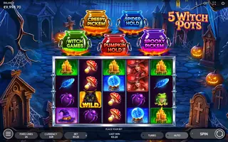 5 Witch Pots – Winning spin