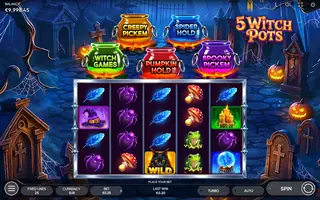 5 Witch Pots – Winning spin