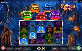 5 Witch Pots – Winning spin