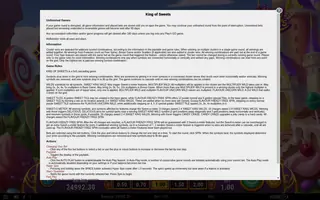 King of Sweets – Game rules