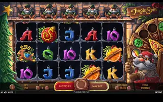 Jingle Spin – Base game