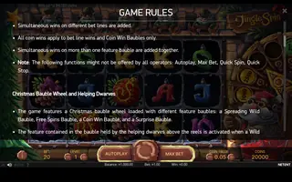 Jingle Spin – Game rules