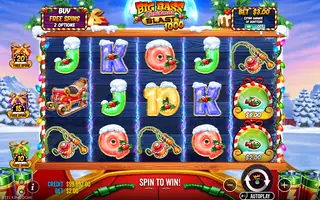 Big Bass Christmas Blast 1000 – Base game