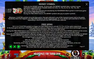 Big Bass Christmas Blast 1000 – Game rules
