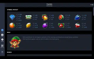 Elf Coin Hunt – Paytable