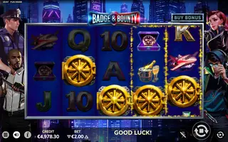 Badge & Bounty – Feature in play