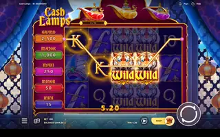 Cash Lamps – Winning spin