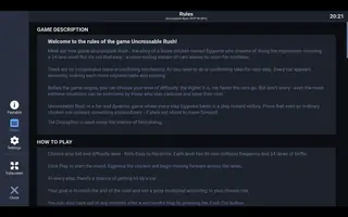 Uncrossable Rush – Game rules