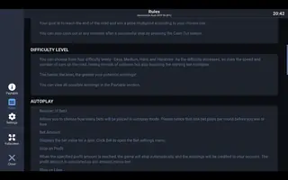 Uncrossable Rush – Game rules
