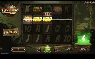 Cursed Treasure – Winning spin