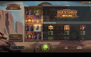 Buckshot Wilds – Paytable