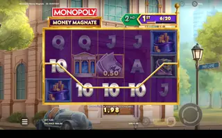 MONOPOLY Money Magnate – Winning spin