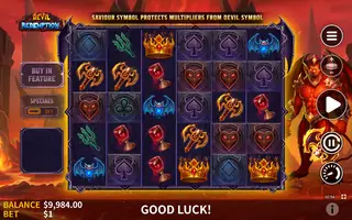 Devil Redemption – Feature in play