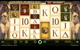 Divine Fortune Megaways – Base game