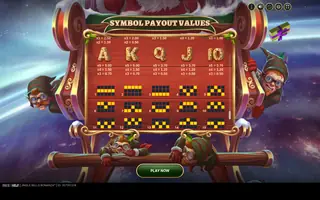 Jingle Bells Bonanza – Paytable