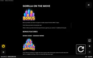 Gorilla on the Move – Game rules