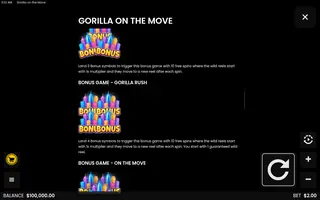 Gorilla on the Move – Game rules