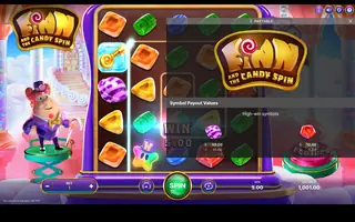 Finn and the Candy Spin – Winning spin