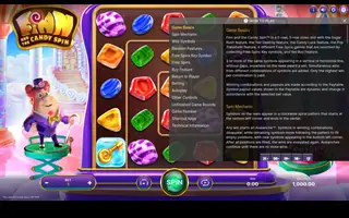 Finn and the Candy Spin – Game rules